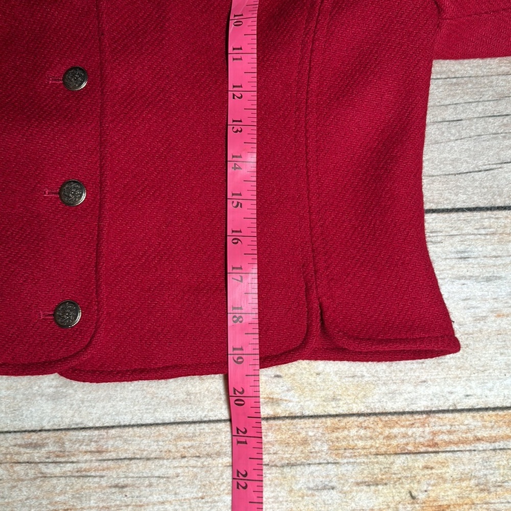 Pendleton Wool Cropped Jacket - image 6